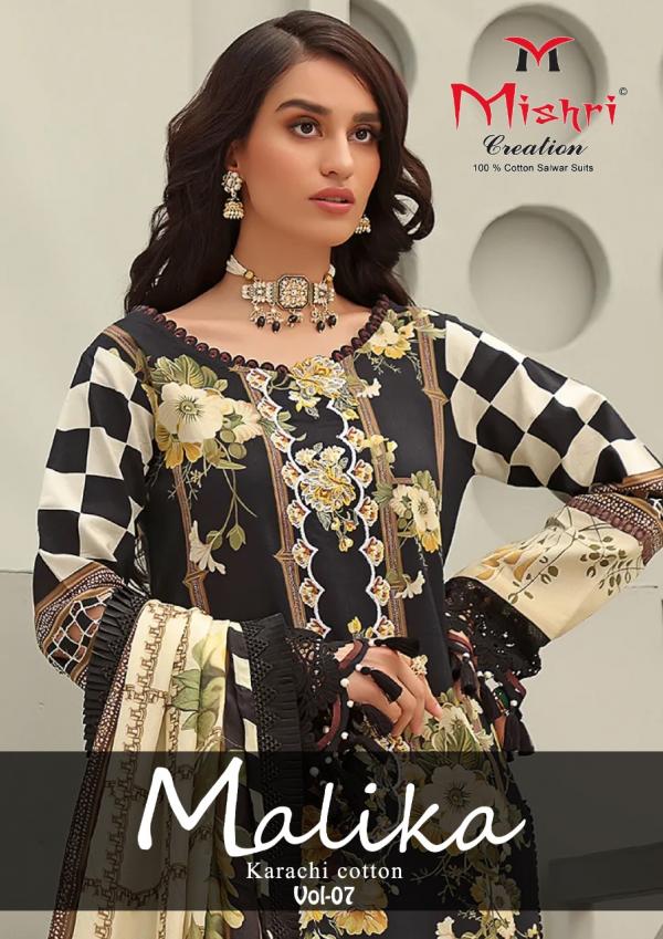 Mishri Malika Vol-7 Cotton Designer Printed Dress Material